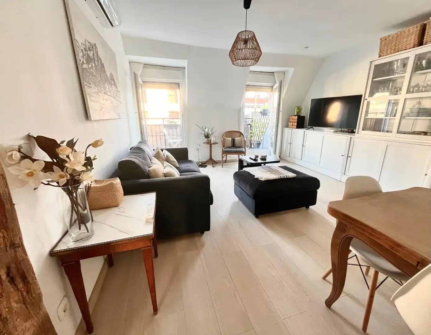 Sala de estar de Piso en venta en Donostia - San Sebastián  con Aire acondicionado, Calefacción y Terraza