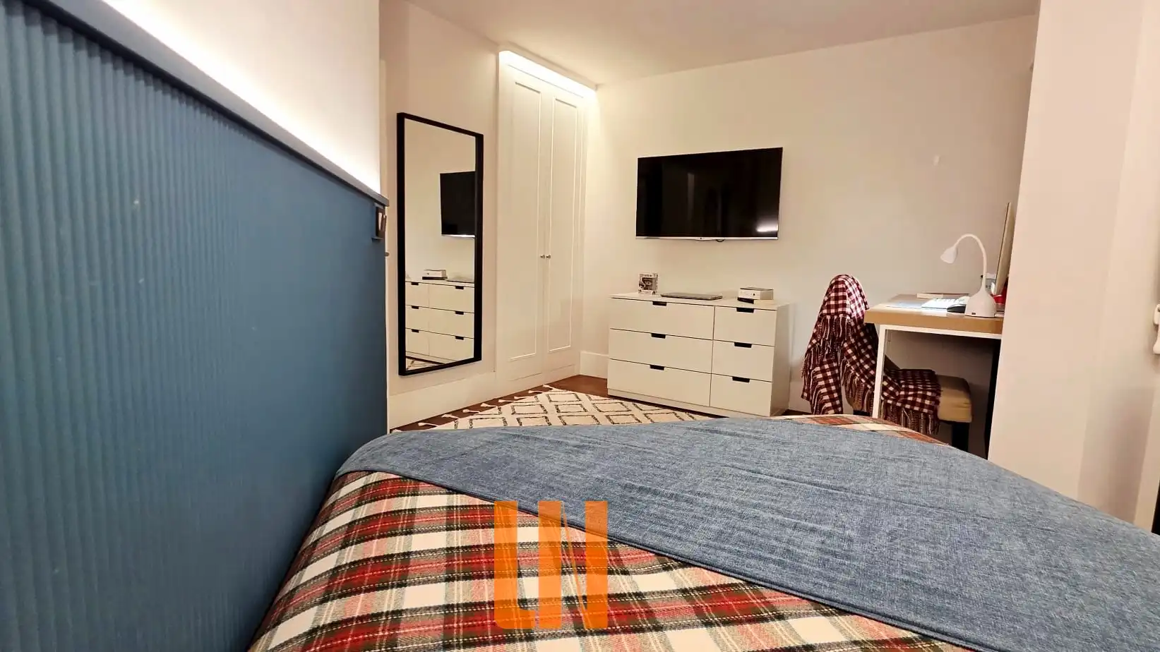 Schlafzimmer von Wohnung zum Verkauf in A Coruña Capital  mit Heizung, Ofen und Waschmaschine