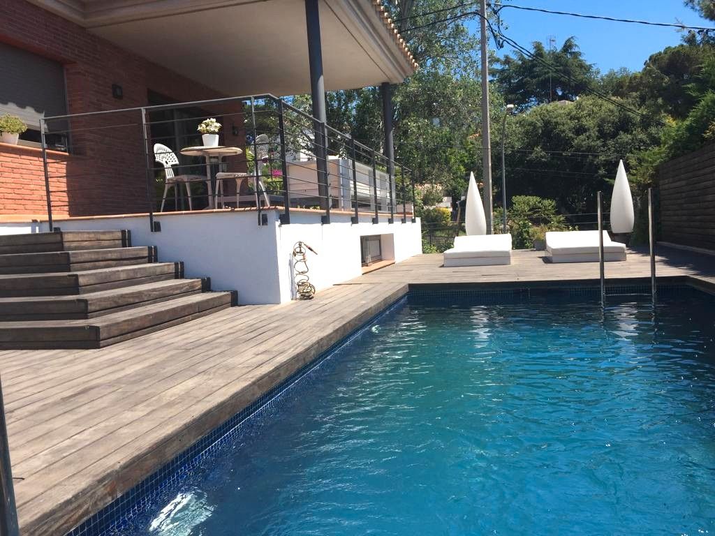 Piscina de Casa o xalet de lloguer en Vilassar de Dalt amb Jardí privat, Piscina i Moblat