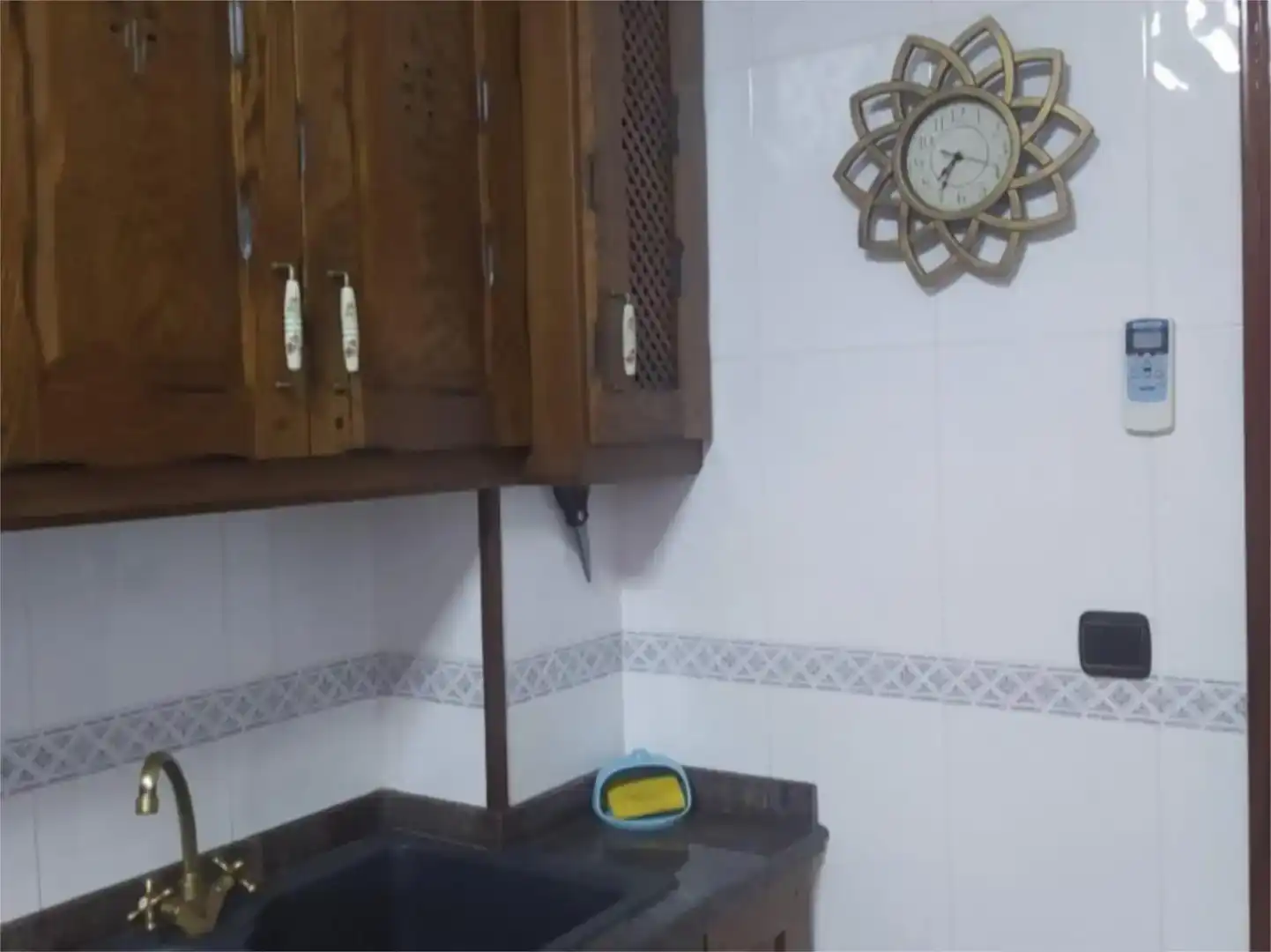 Cocina de Piso de alquiler en Castellar con Aire acondicionado, Amueblado y Balcón