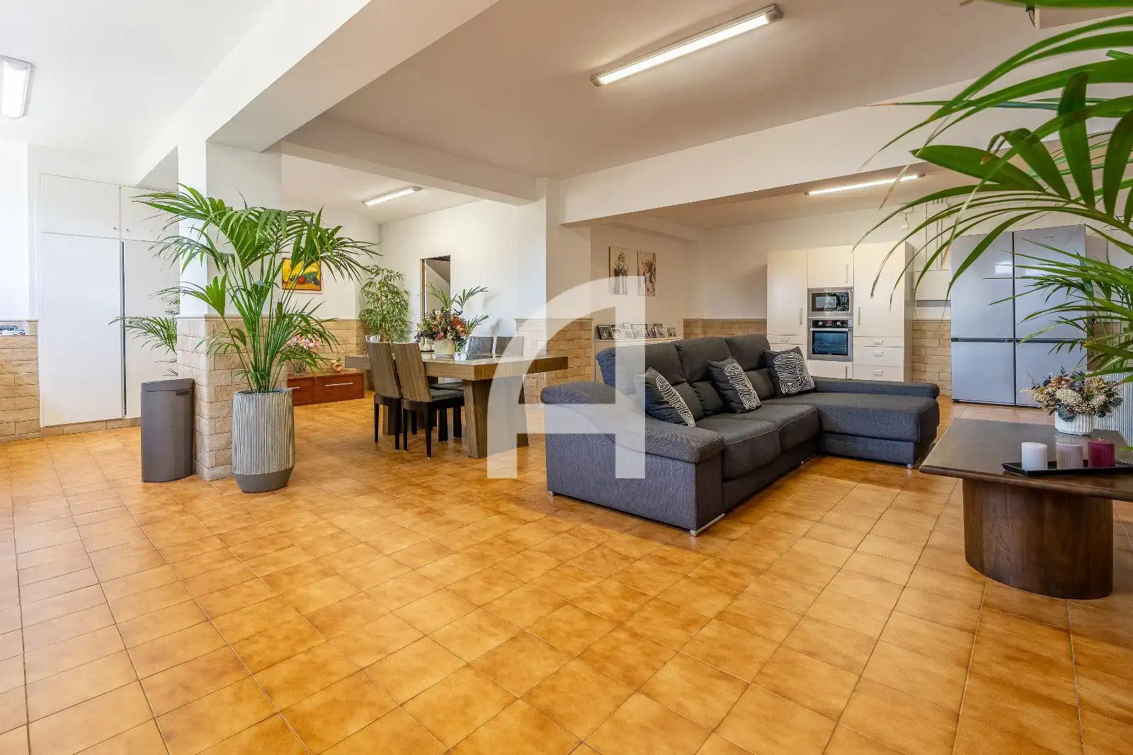 Sala de estar de Casa o chalet en venta en Molins de Rei con Aire acondicionado, Calefacción y Terraza