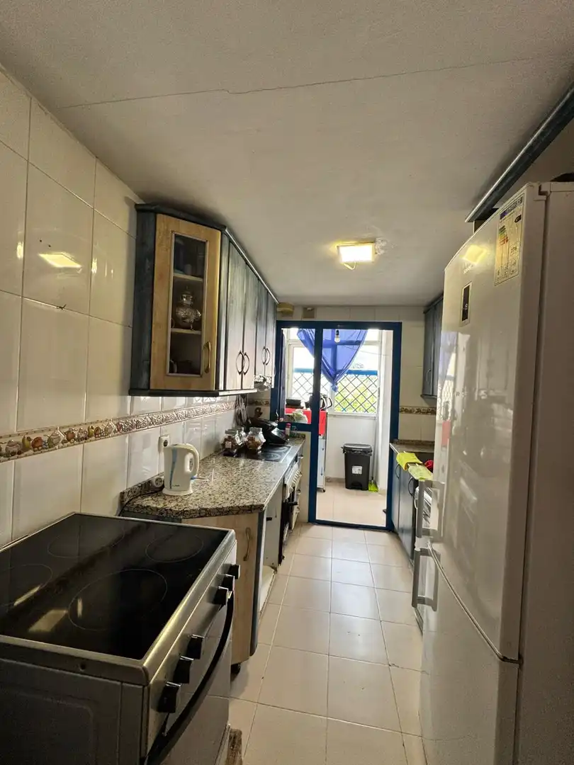 Küche von Wohnung zum Verkauf in Mijas mit Klimaanlage und Terrasse