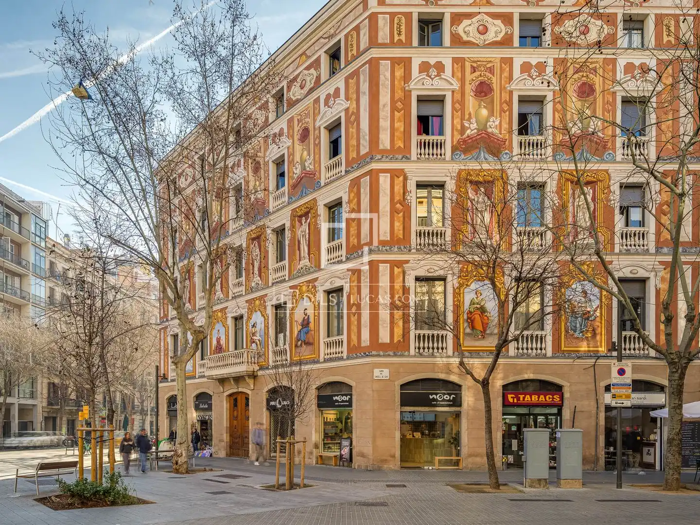 Vista exterior de Piso en venta en Barcelona con Calefacción, Parquet y Trastero