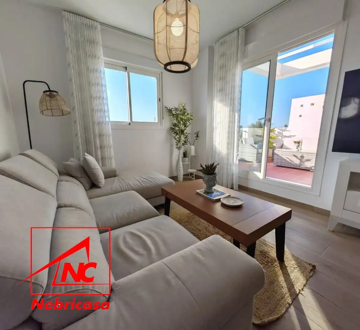 Living room of Attic for sale in Chipiona  with Air Conditioner, Terrace and Storage room