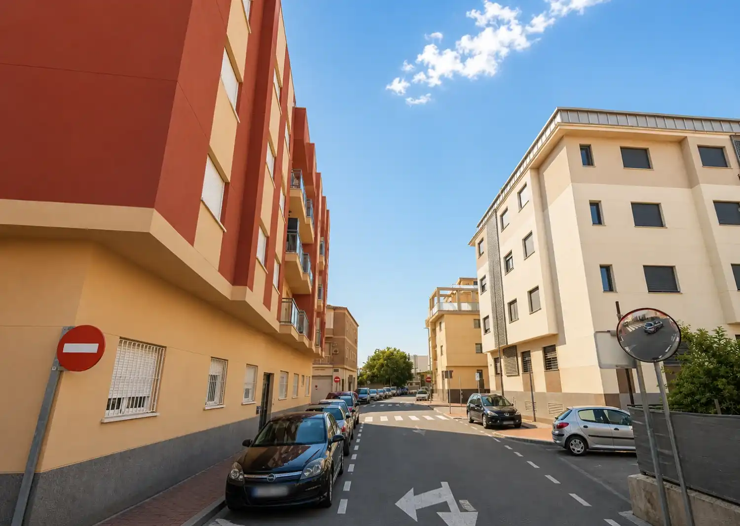 Vista exterior de Pis en venda en  Murcia Capital amb Moblat i Rentadora