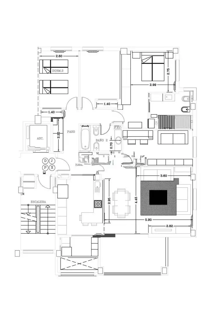 Wohnung zur Miete in Alicante / Alacant mit Klimaanlage, Heizung und Terrasse
