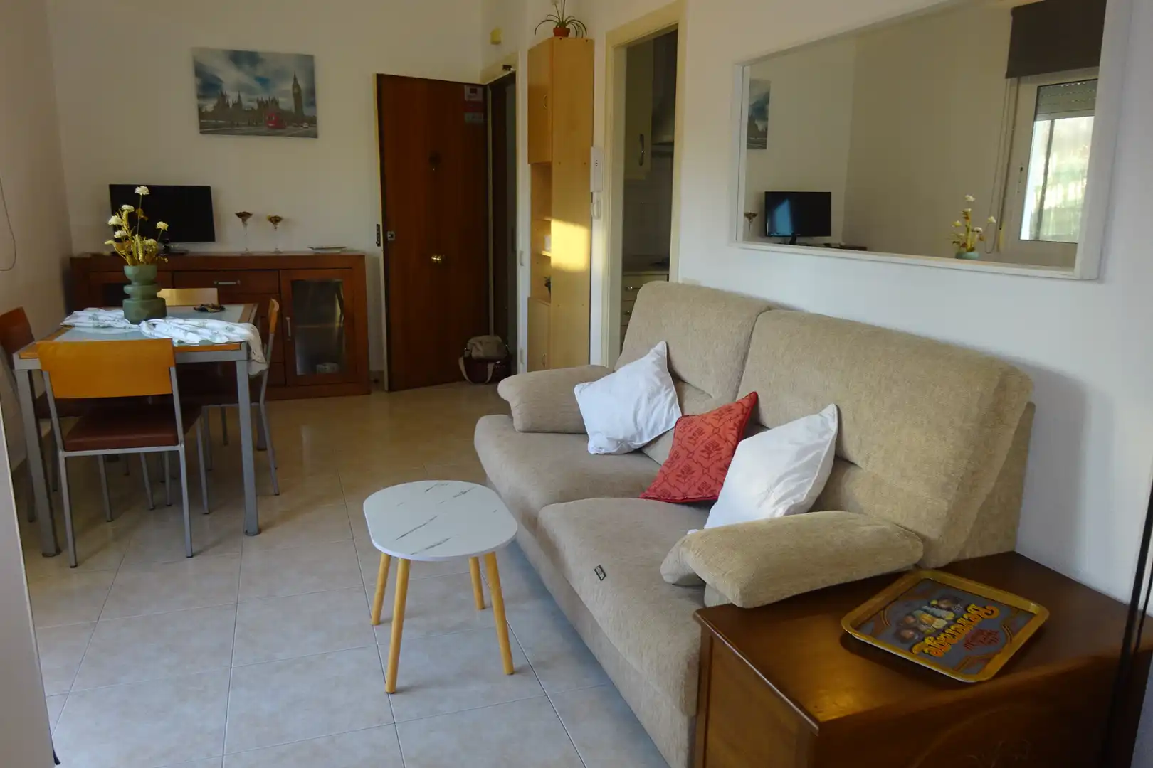 Sala de estar de Ático en venta en Barcelona con Aire acondicionado, Calefacción y Terraza