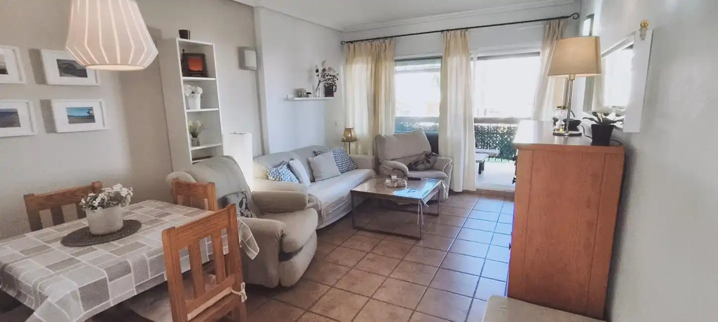 Living room of Apartments for rent in Vera  with Air Conditioner, Terrace and Furnished