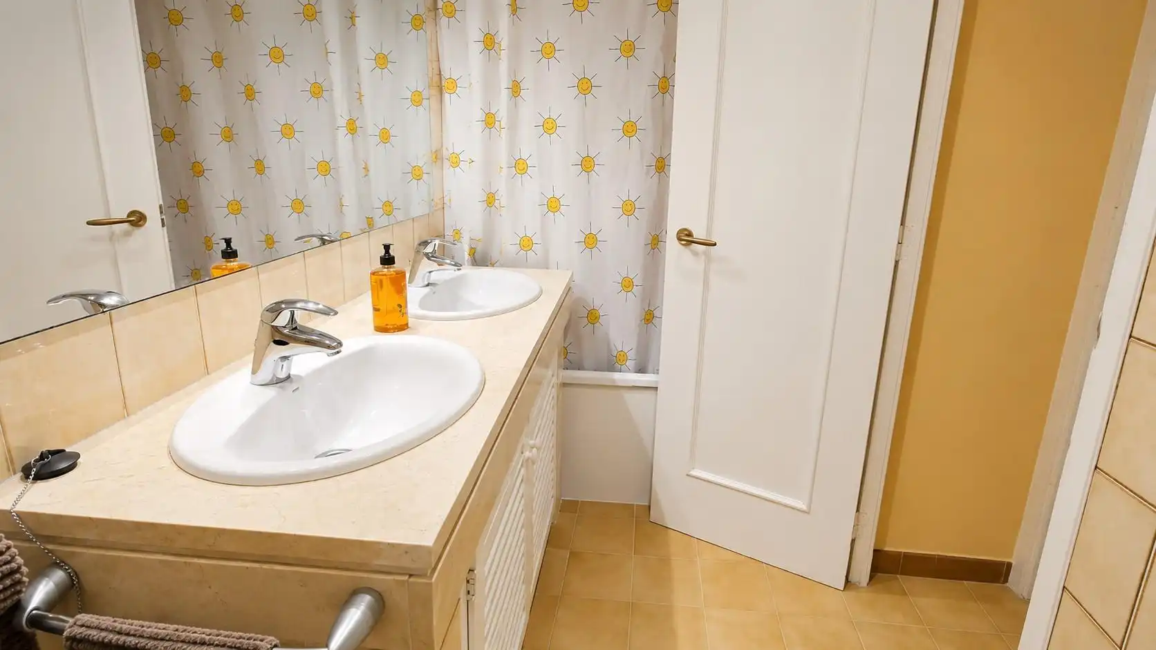 Badezimmer von Maisonette zur Miete in Castell d'Aro, Platja d'Aro i s'Agaró mit Klimaanlage, Heizung und Terrasse