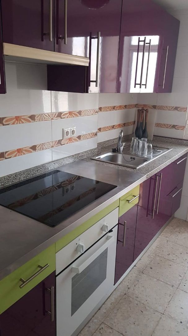 Kitchen of Flat for sale in Málaga Capital  with Terrace