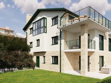 Chalet de obra nueva con balcón en venta en Comillas (Cantabria)