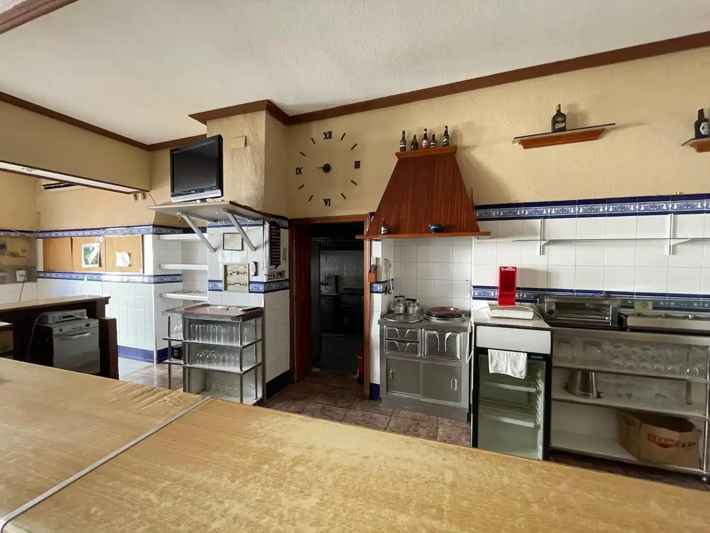 Cocina de Piso en venta en Santiago de Alcántara con Calefacción, Trastero y Amueblado