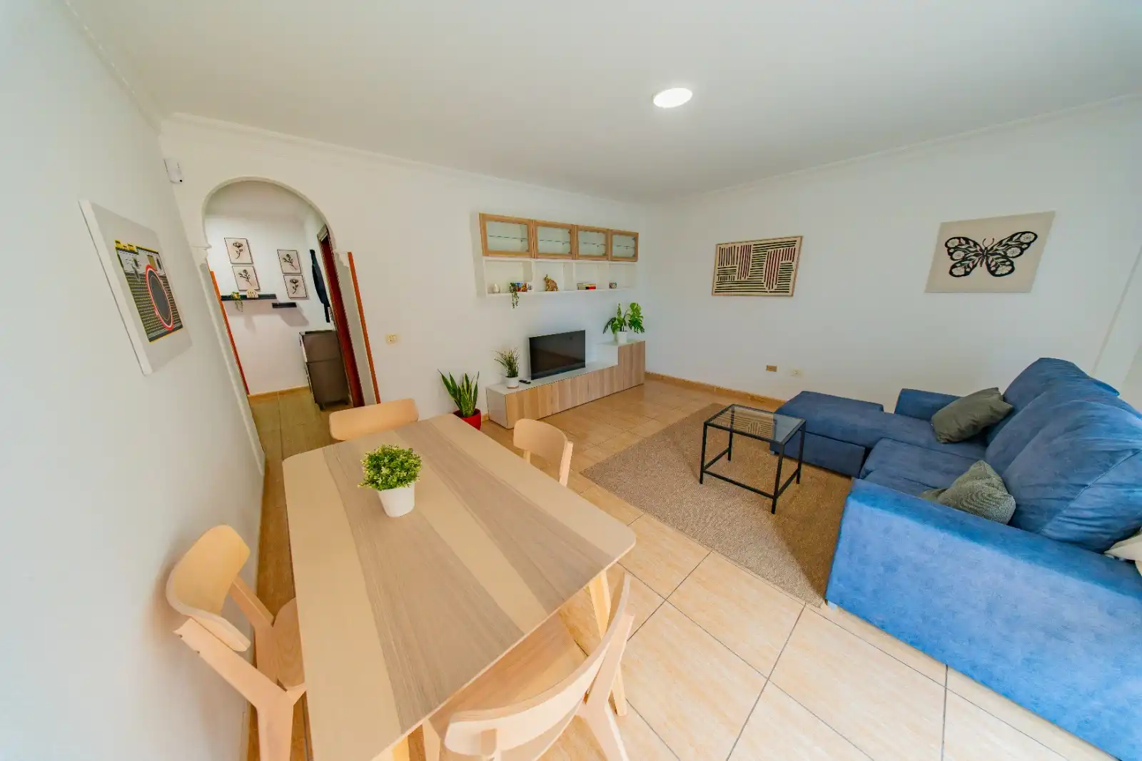 Sala d'estar de Pis en venda en San Miguel de Abona amb Traster, Moblat i Balcó