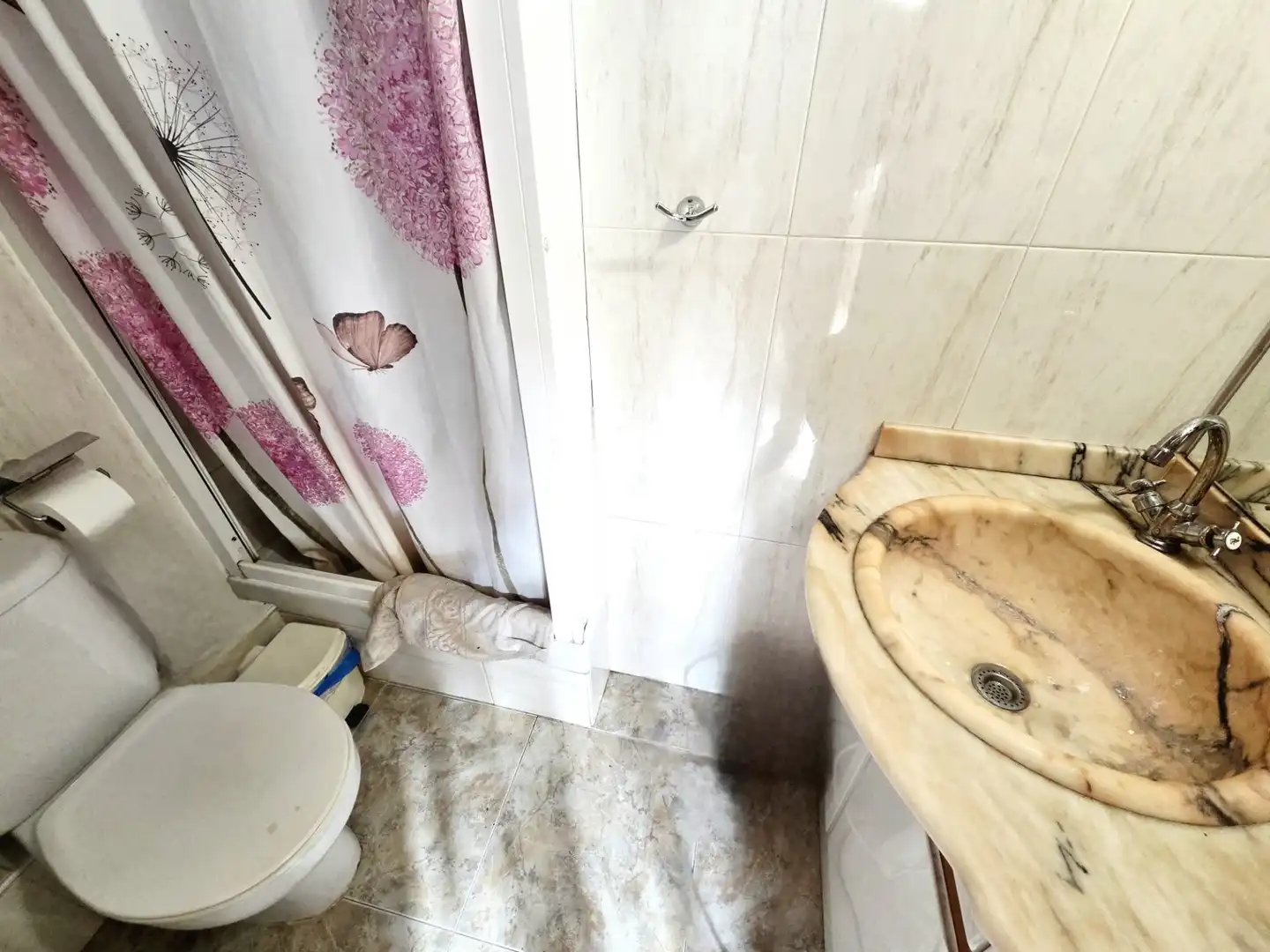 Bathroom of Duplexes for sale in L'Hospitalet de Llobregat  with Parquet flooring, Terrace and Oven