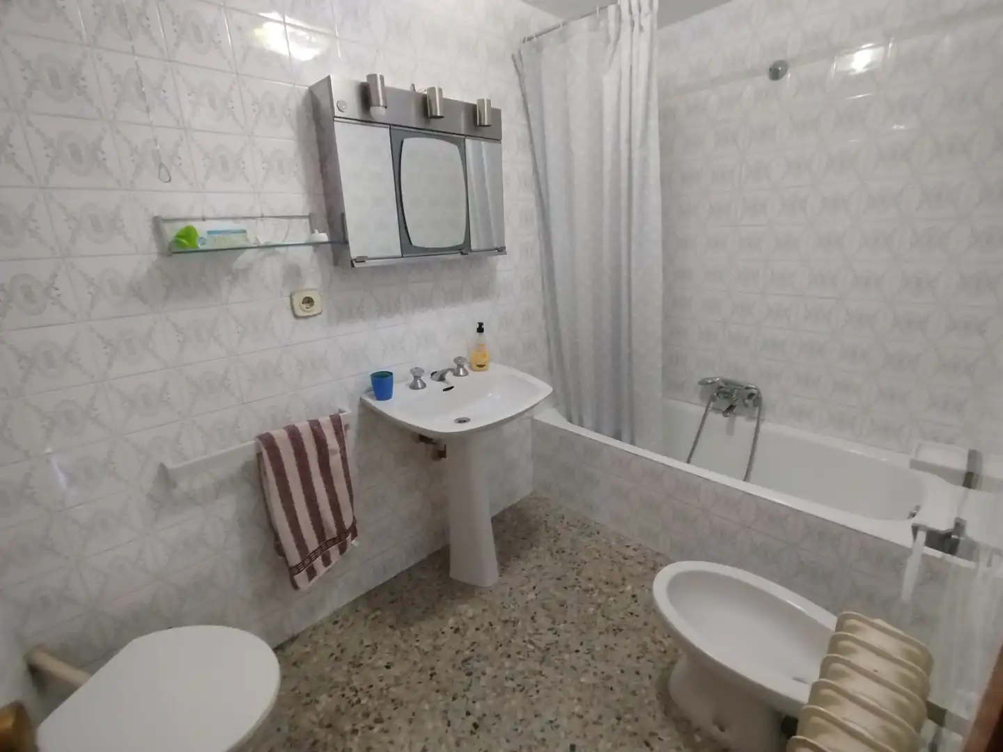 Bathroom of Flat for sale in Tamarite de Litera  with Heating, Terrace and Storage room