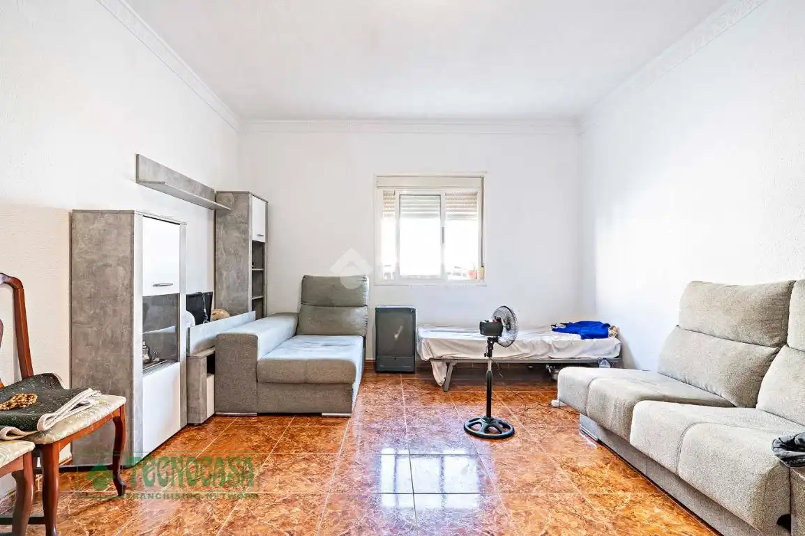 Sala de estar de Casa adosada en venta en La Mojonera