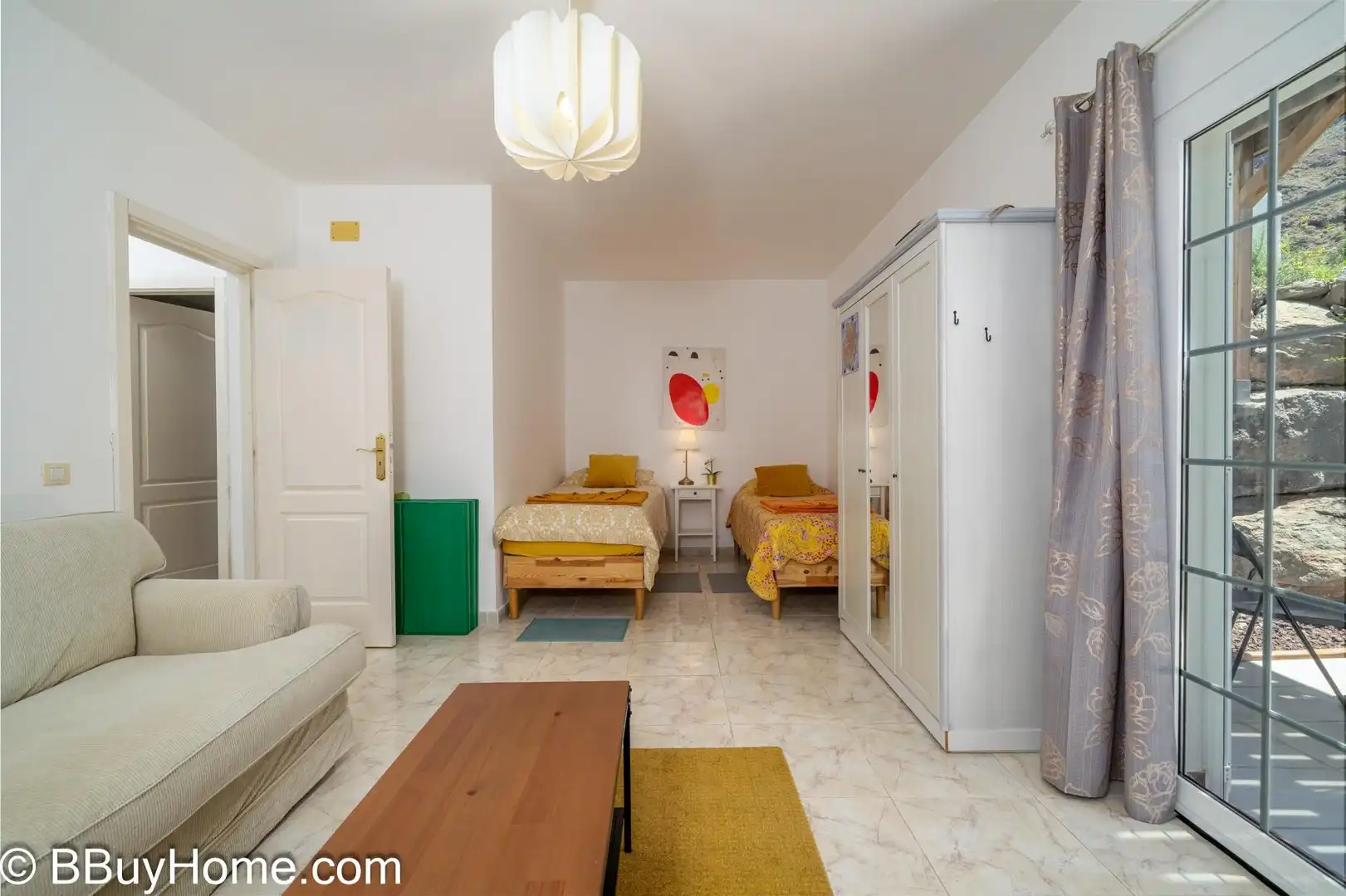Schlafzimmer von Maisonette zur Miete in Mogán mit Terrasse, Abstellraum und Möbliert