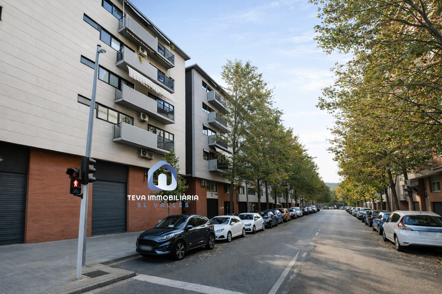 Vista exterior de Piso en venta en Mollet del Vallès con Trastero y Balcón