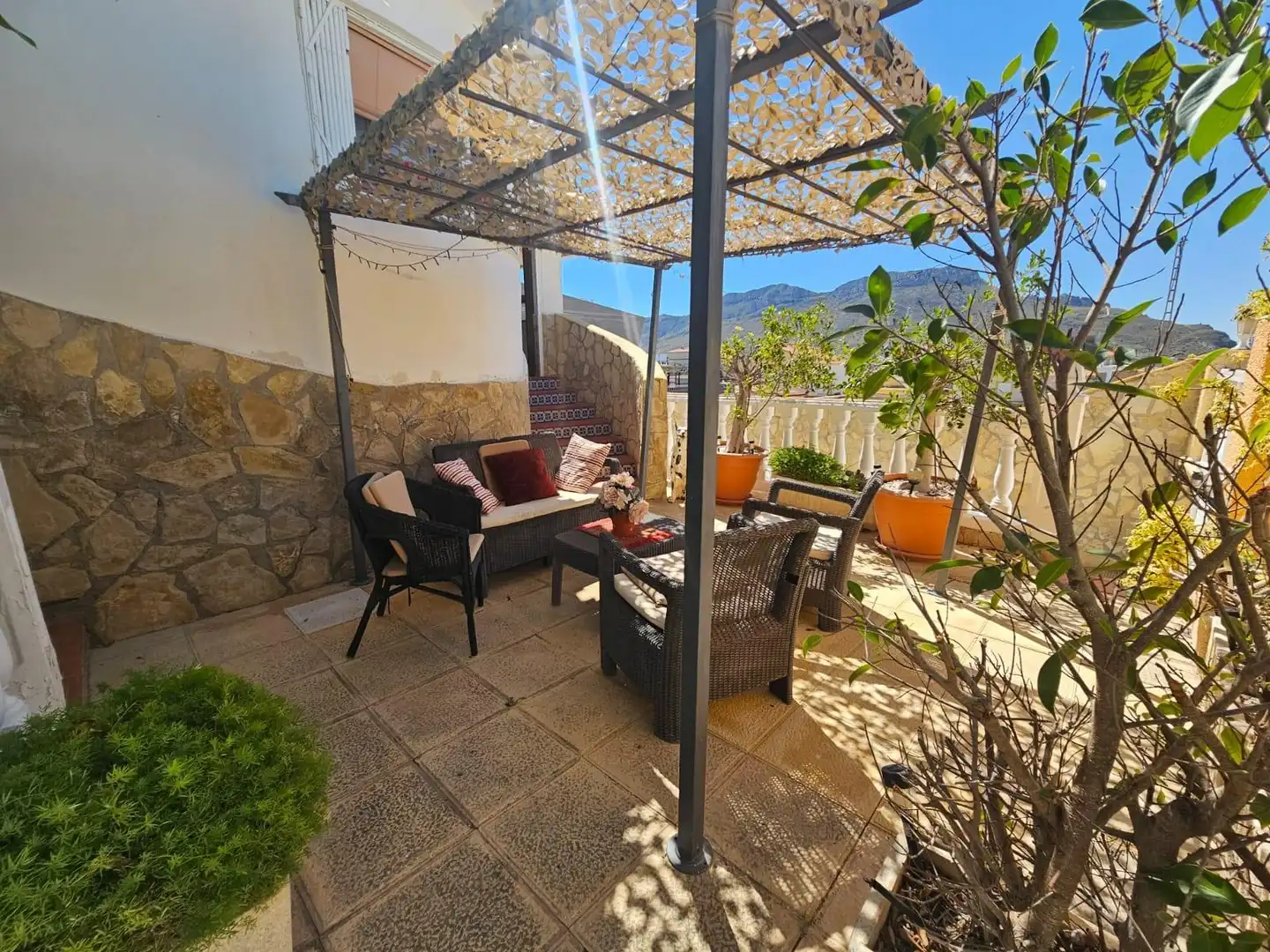 Terraza de Casa o chalet en venta en Águilas con Aire acondicionado, Jardín privado y Terraza