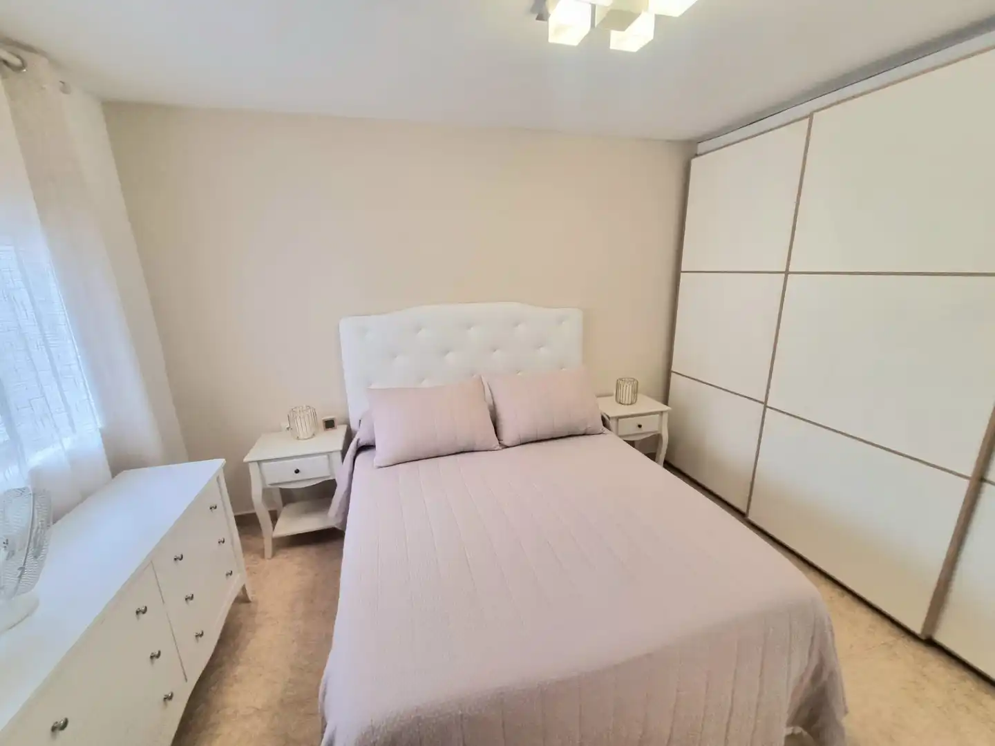 Schlafzimmer von Haus oder Chalet zum Verkauf in Bigues i Riells del Fai mit Klimaanlage, Heizung und Parkett