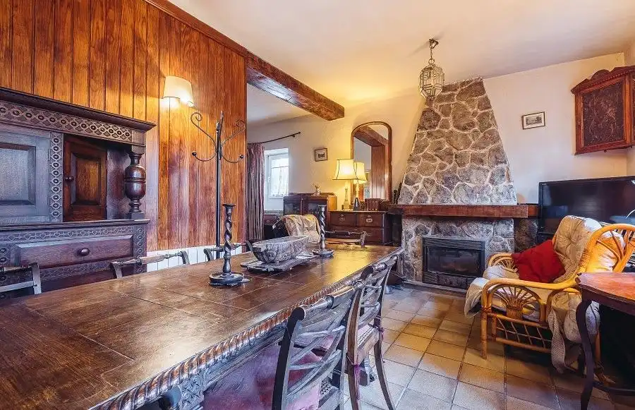 Dining room of Houses for sale in San Lorenzo de El Escorial  with Heating, Private garden and Terrace