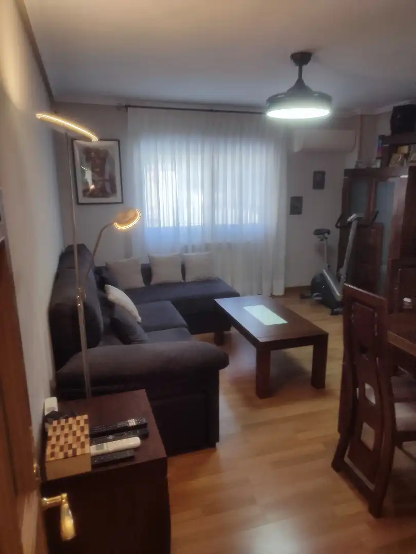 Sala d'estar de Pis en venda en Madrid amb Aire condicionat, Calefacció i Parquet