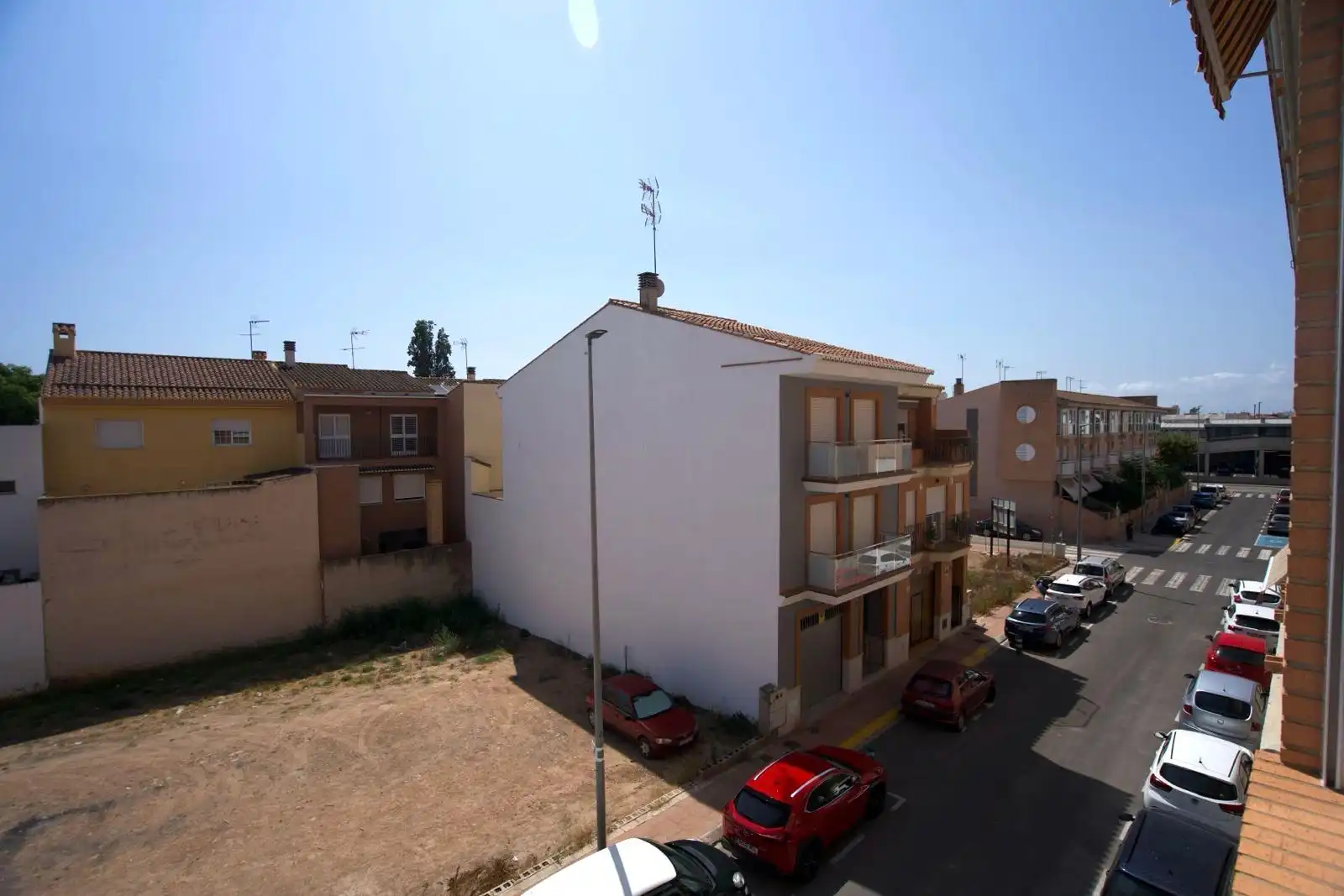 Vista exterior de Piso en venta en La Pobla de Farnals con Aire acondicionado, Horno y Balcón