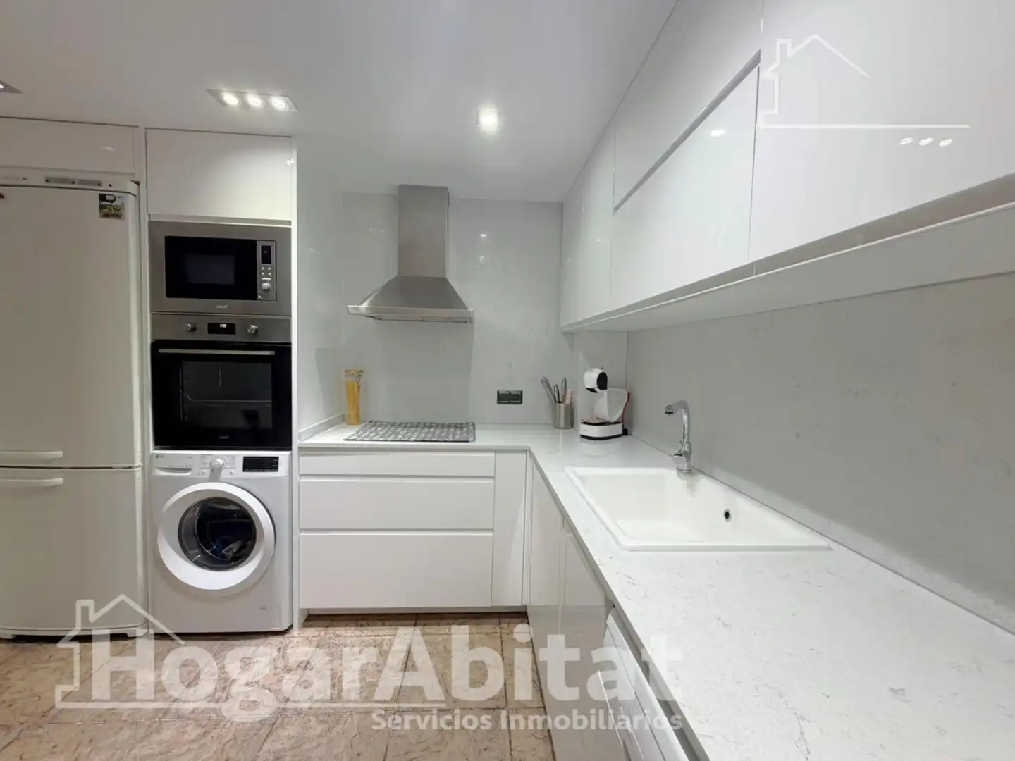Kitchen of Flat for sale in Alboraya  with Air Conditioner, Heating and Terrace
