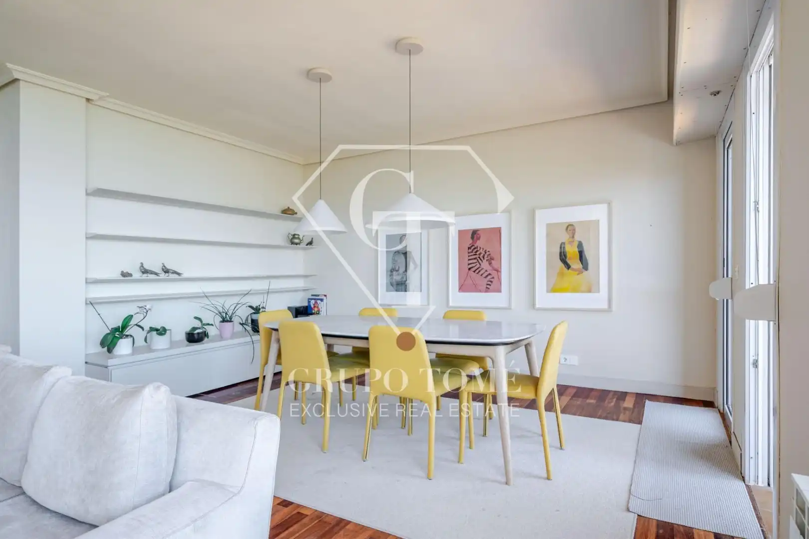 Comedor de Casa adosada en venta en Mutriku con Jardín privado, Terraza y Amueblado