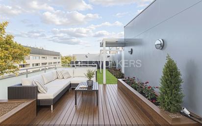 Terrasse von Dachboden zum verkauf in  Barcelona Capital mit Klimaanlage, Terrasse und Balkon