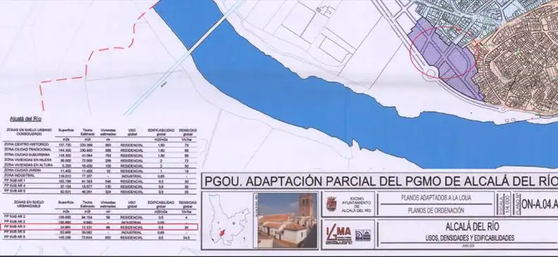 Fabrik Grundstücke zum Verkauf in Alcalá del Río