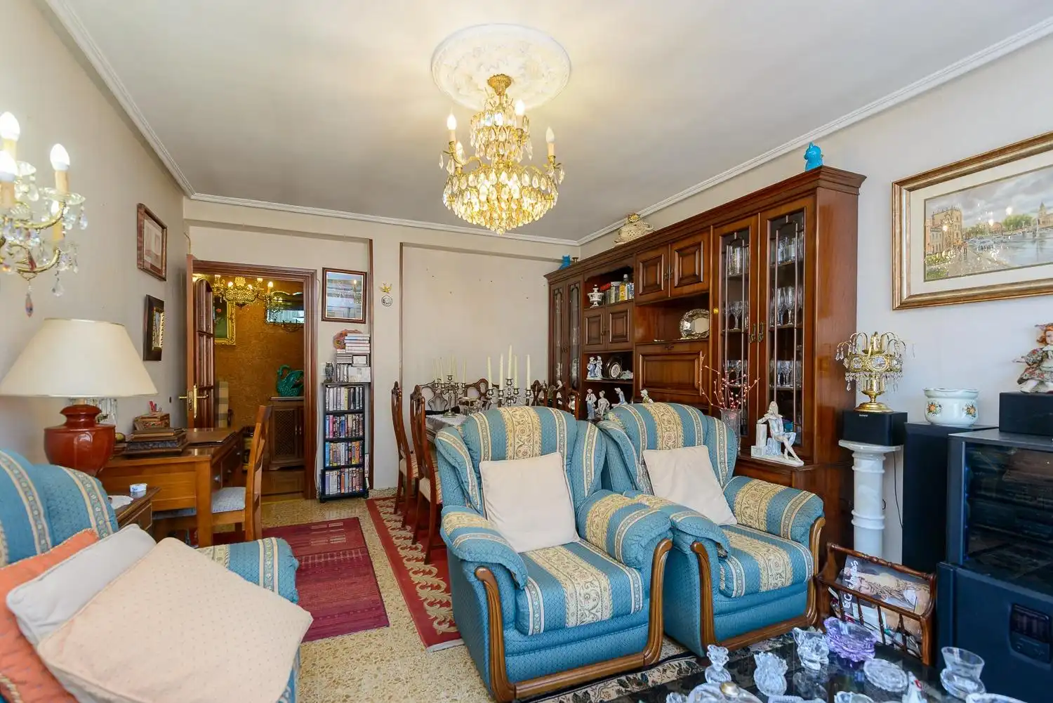 Sala de estar de Piso en venta en Siero con Calefacción