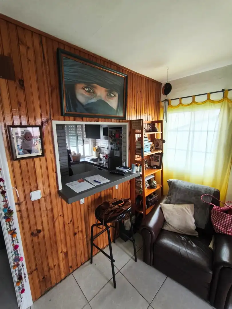 Sala de estar de Ático en venta en San Andrés del Rabanedo con Calefacción, Terraza y Amueblado