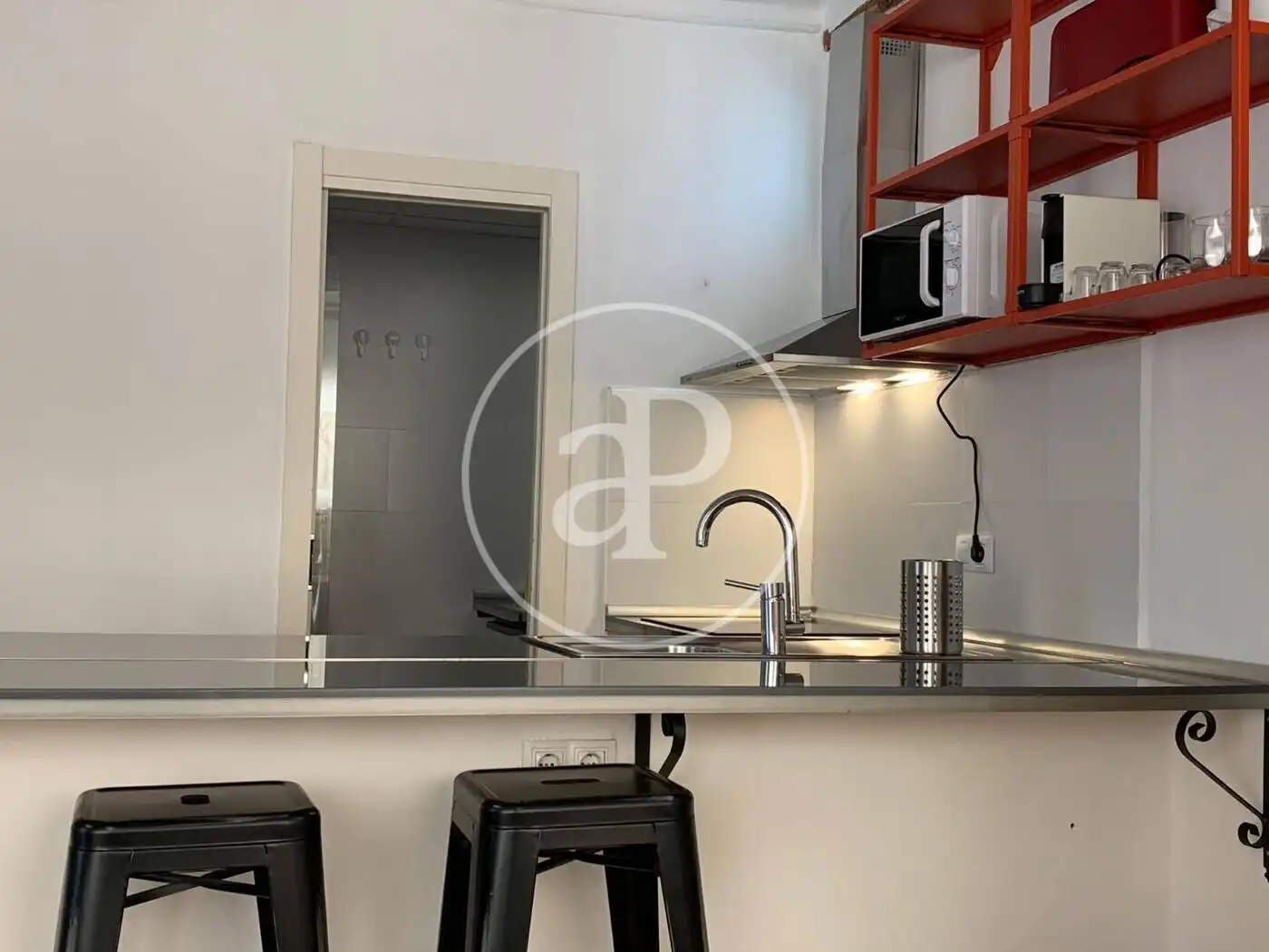 Kitchen of Lofts for sale in Valencia  with Air Conditioner, Heating and Furnished
