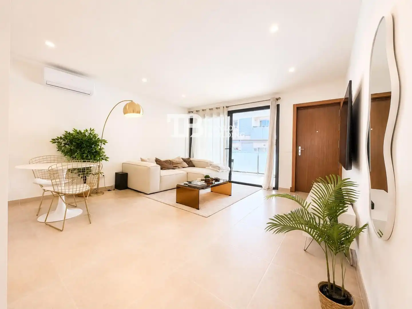 Living room of Flat for sale in  Palma de Mallorca  with Air Conditioner, Heating and Private garden