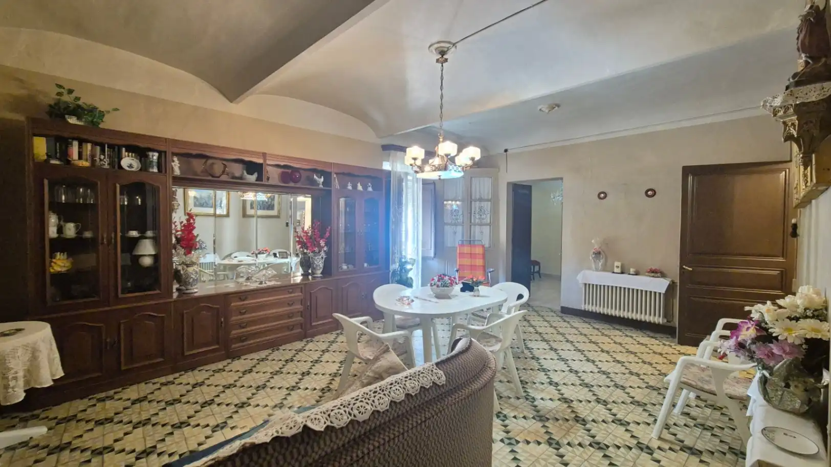 Comedor de Finca rústica en venta en Sant Miquel de Fluvià