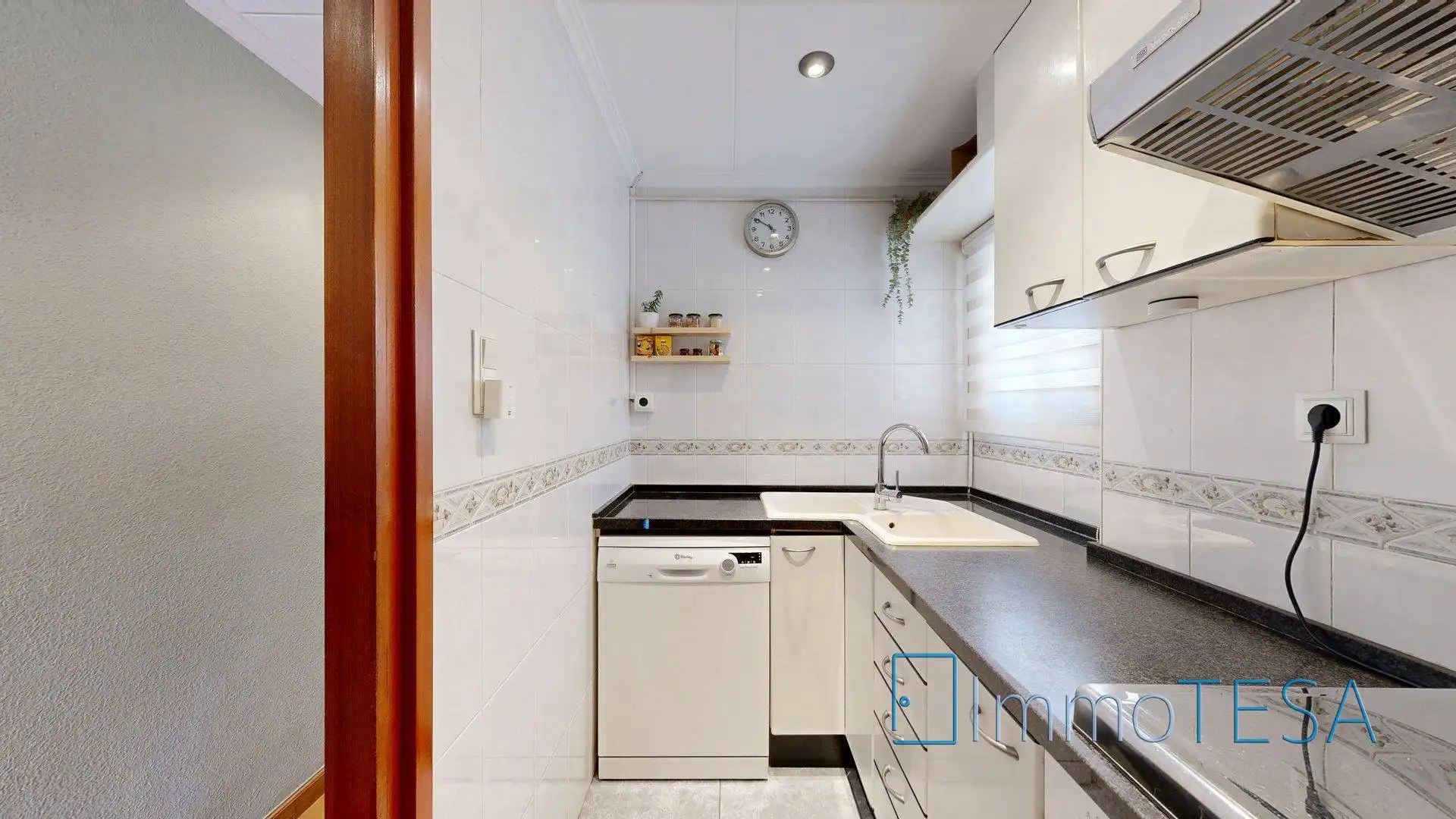 Kitchen of Flat for sale in Sabadell  with Air Conditioner, Heating and Parquet flooring
