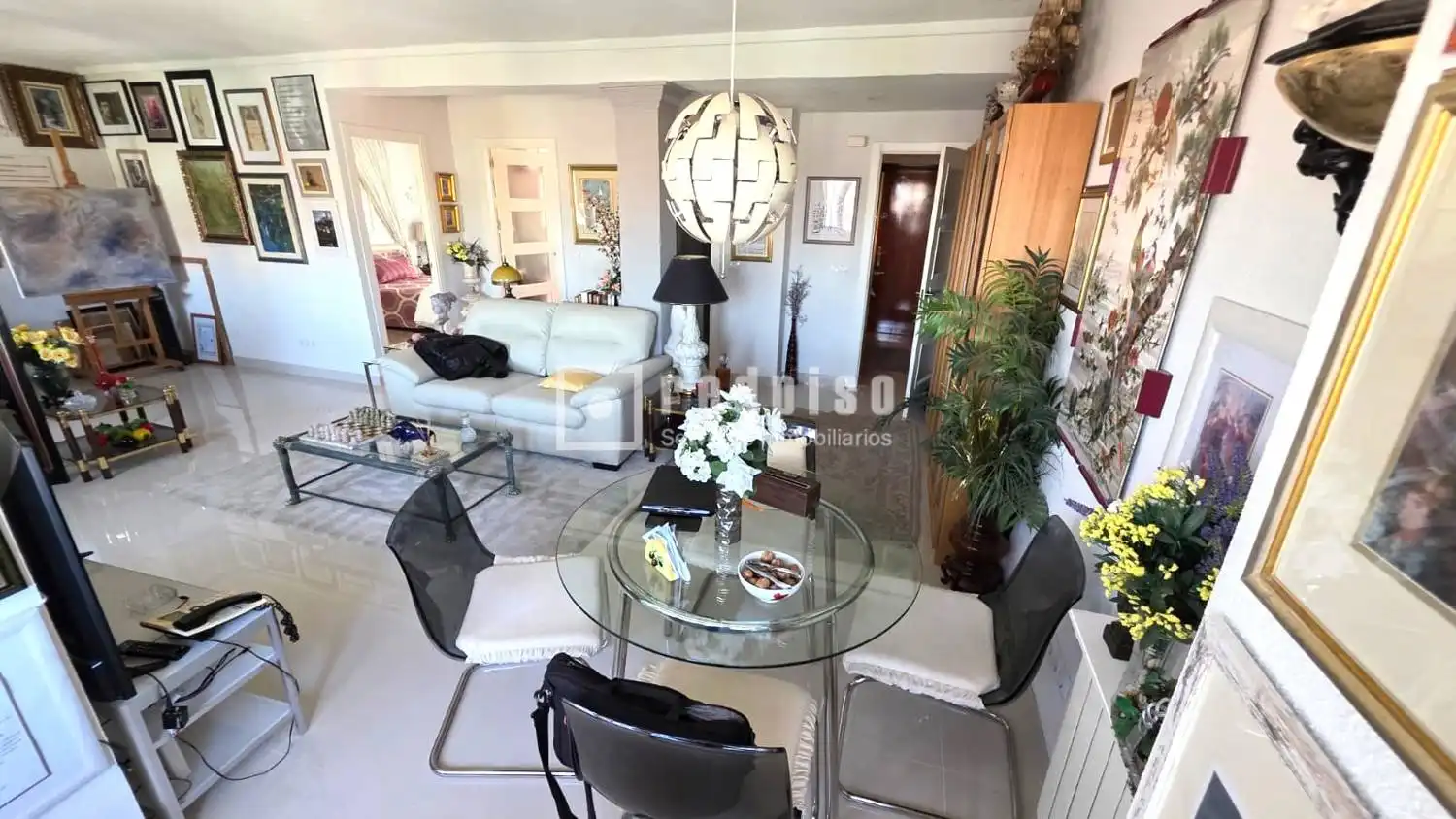Sala de estar de Piso en venta en Madrid con Aire acondicionado, Calefacción y Terraza