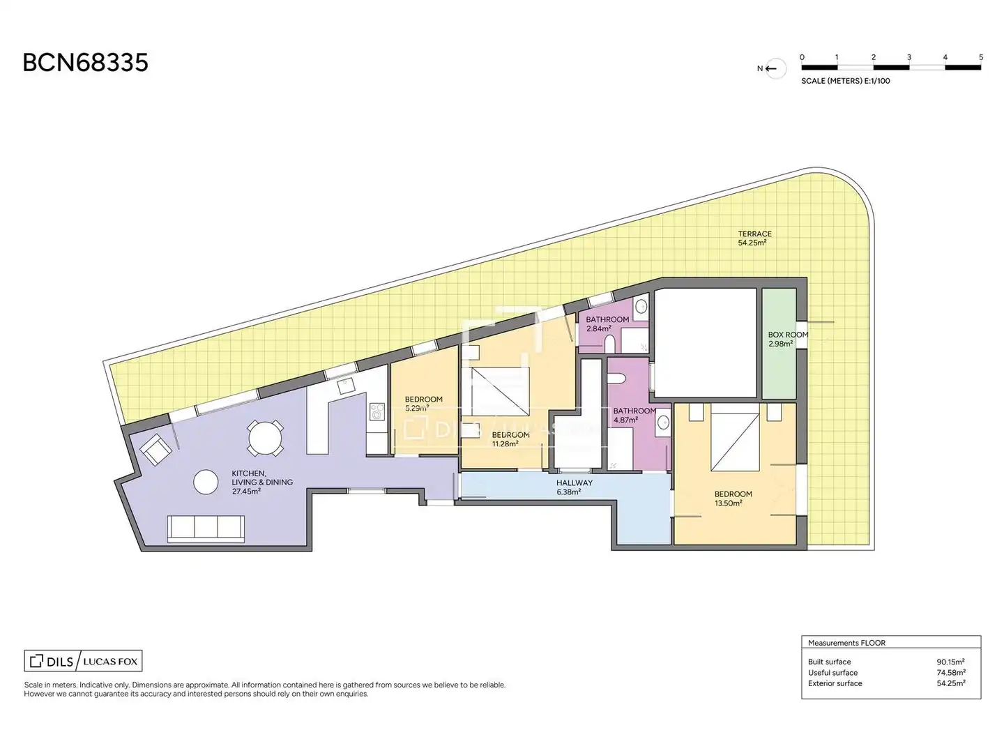 Penthouse with terrace for sale in Sants - Montjuïc, imagen 31