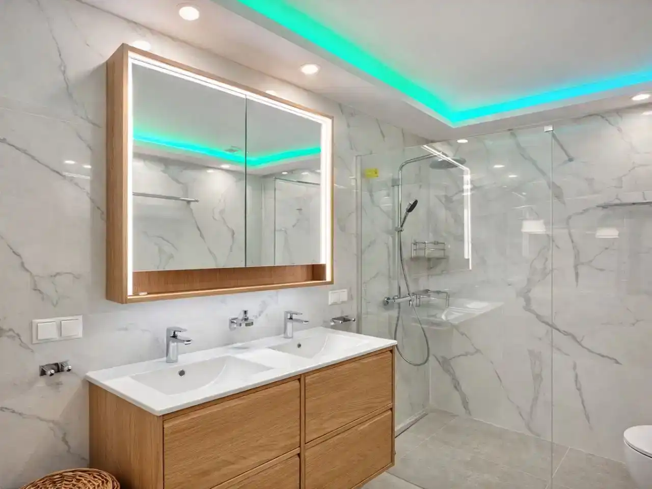 Bany de Apartament en venda en Arona amb Aire condicionat, Piscina i Balcó