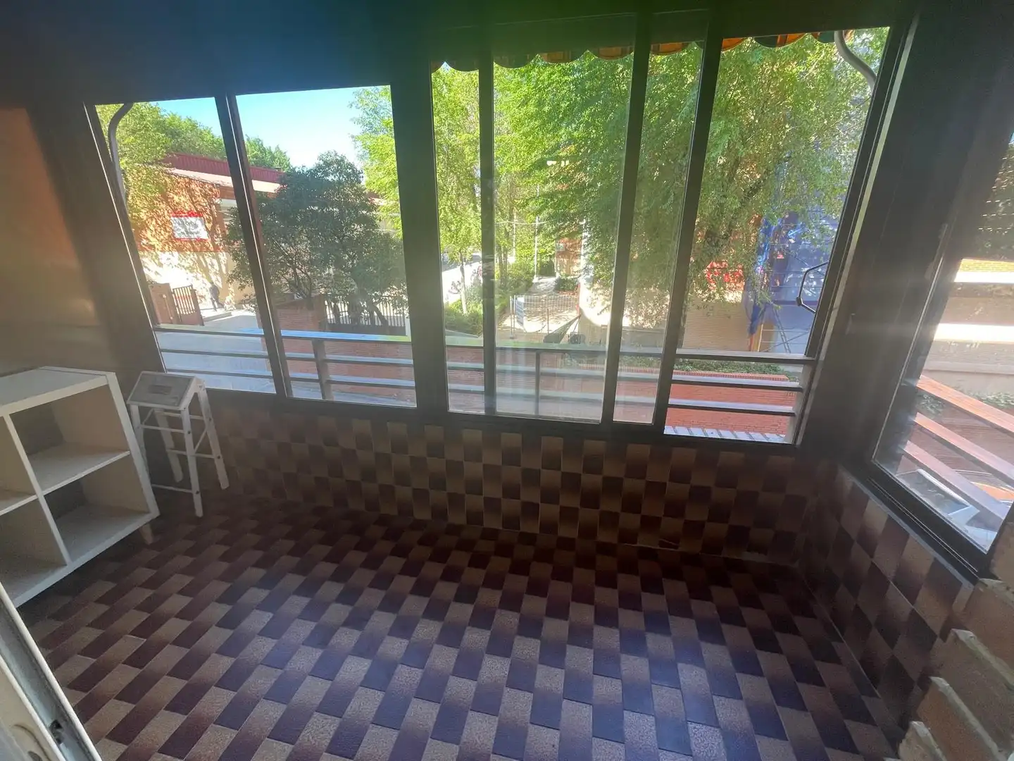 Terrassa de Casa o xalet per a compartir en Madrid amb Calefacció, Parquet i Moblat