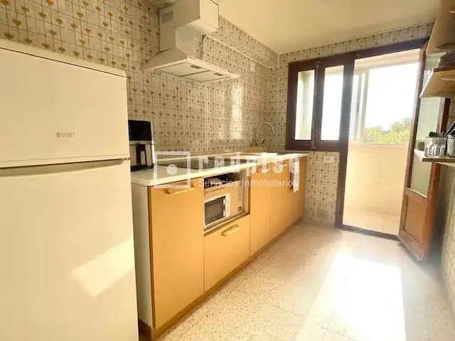 Kitchen of Flat for rent in Castellón de la Plana / Castelló de la Plana  with Terrace and Furnished