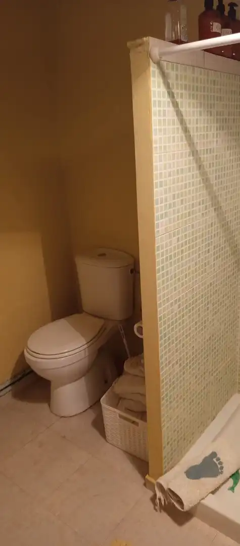 Bany de Casa o xalet en venda en Santa Cristina de Valmadrigal amb Calefacció i Moblat