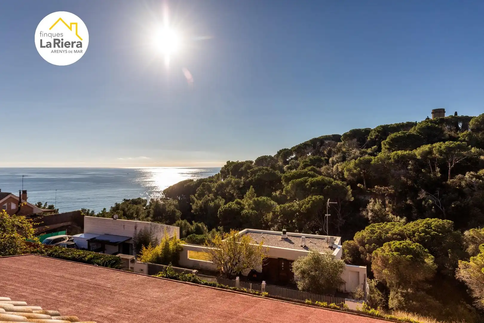 Vista exterior de Casa o chalet en venta en Arenys de Mar con Aire acondicionado, Calefacción y Jardín privado