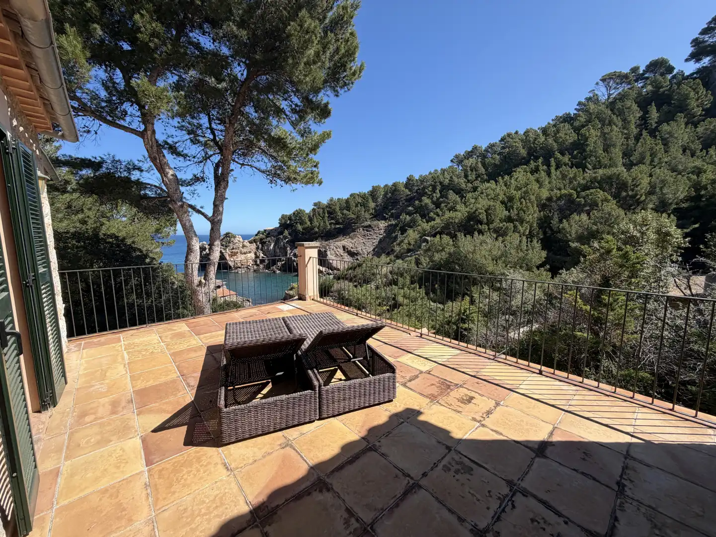 Terraza de Casa o chalet de alquiler en Deià con Aire acondicionado, Calefacción y Jardín privado
