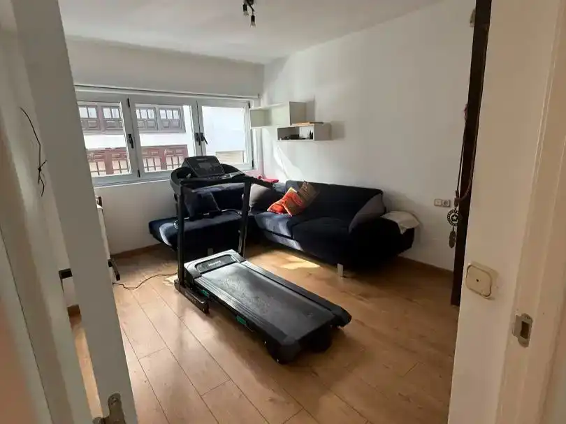 Living room of Flat for sale in Padrón  with Furnished