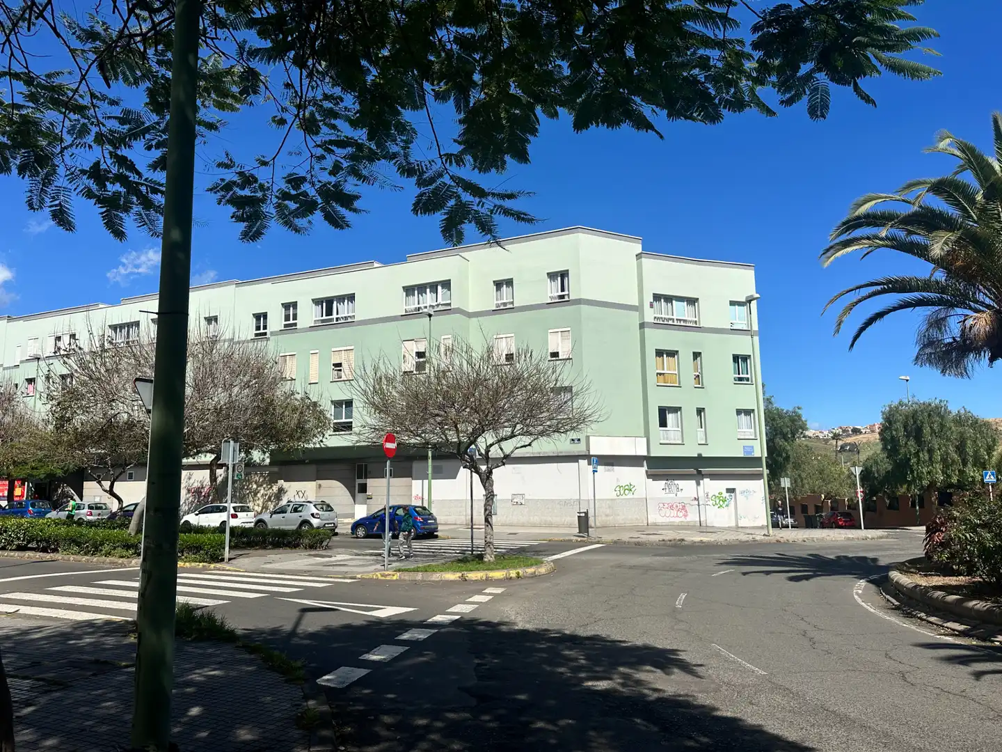 Vista exterior de Garaje en venta en Las Palmas de Gran Canaria