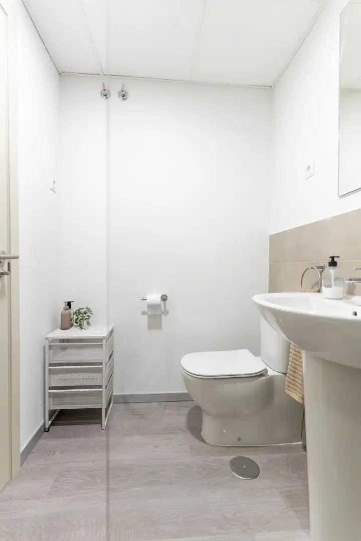 Badezimmer von Wohnung zur Miete in Colmenar Viejo mit Haustiere erlaubt
