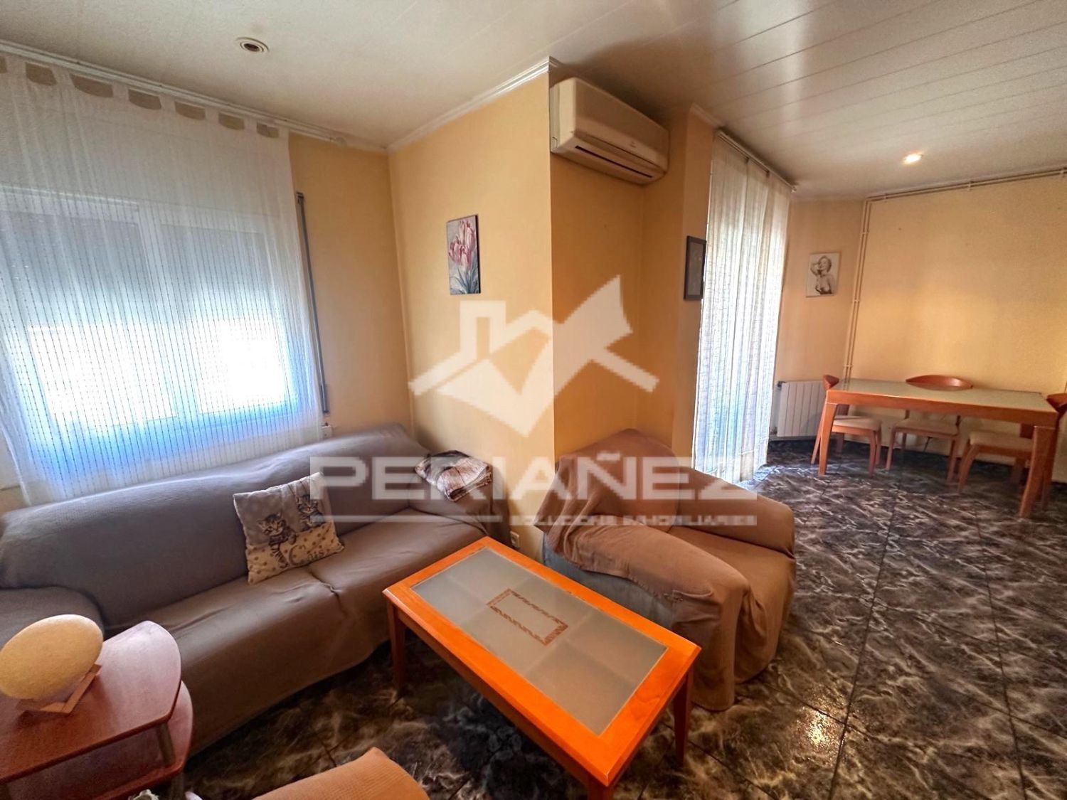 Sala de estar de Piso en venta en El Prat de Llobregat con Terraza