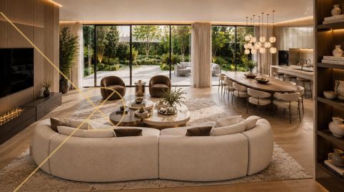 Exclusiva vivienda de diseño de 341 m2 con jardín, rooftop y piscina privada en Ciudad Diagonal